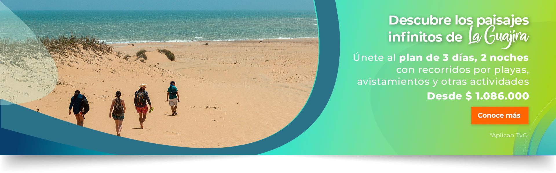 Descubre los paisajes infinitos de La Guajira  