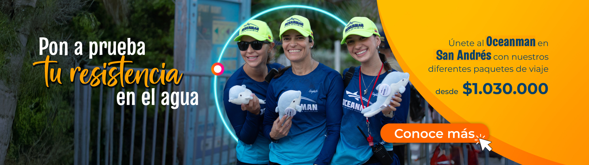 Únete al Oceanman en San Andrés