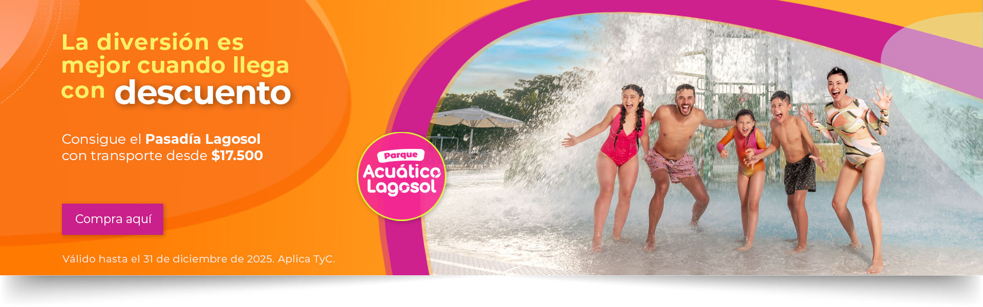 La diversión es mejor cuando llega con descuento