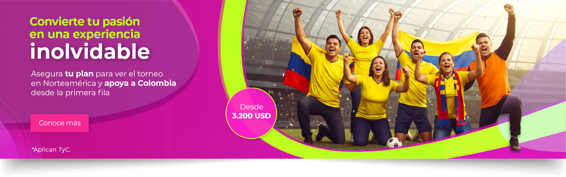 Convierte tu pasión en una experiencia inolvidable