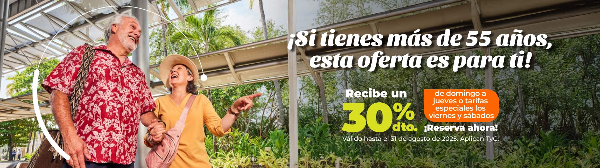Si tienes más de 55 años, esta oferta es para ti